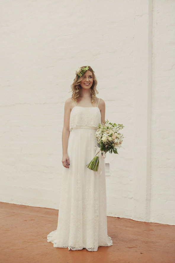 Jade Bohemian Lace Wedding Gown