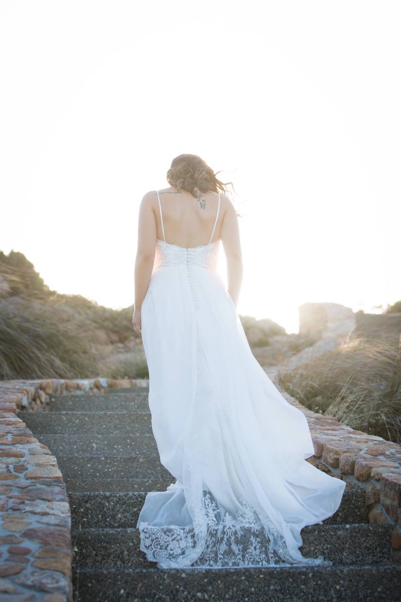 Beaded wedding gown perth