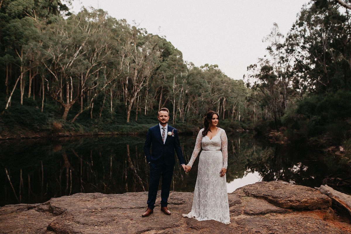 Elvi Design Long Sleeve Wedding Dress Perth-459