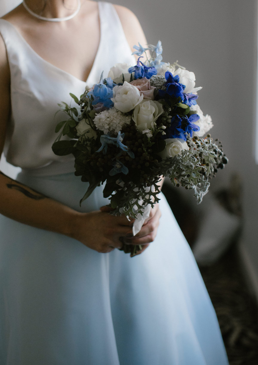 Elvi Design Blue Wedding Dress-171