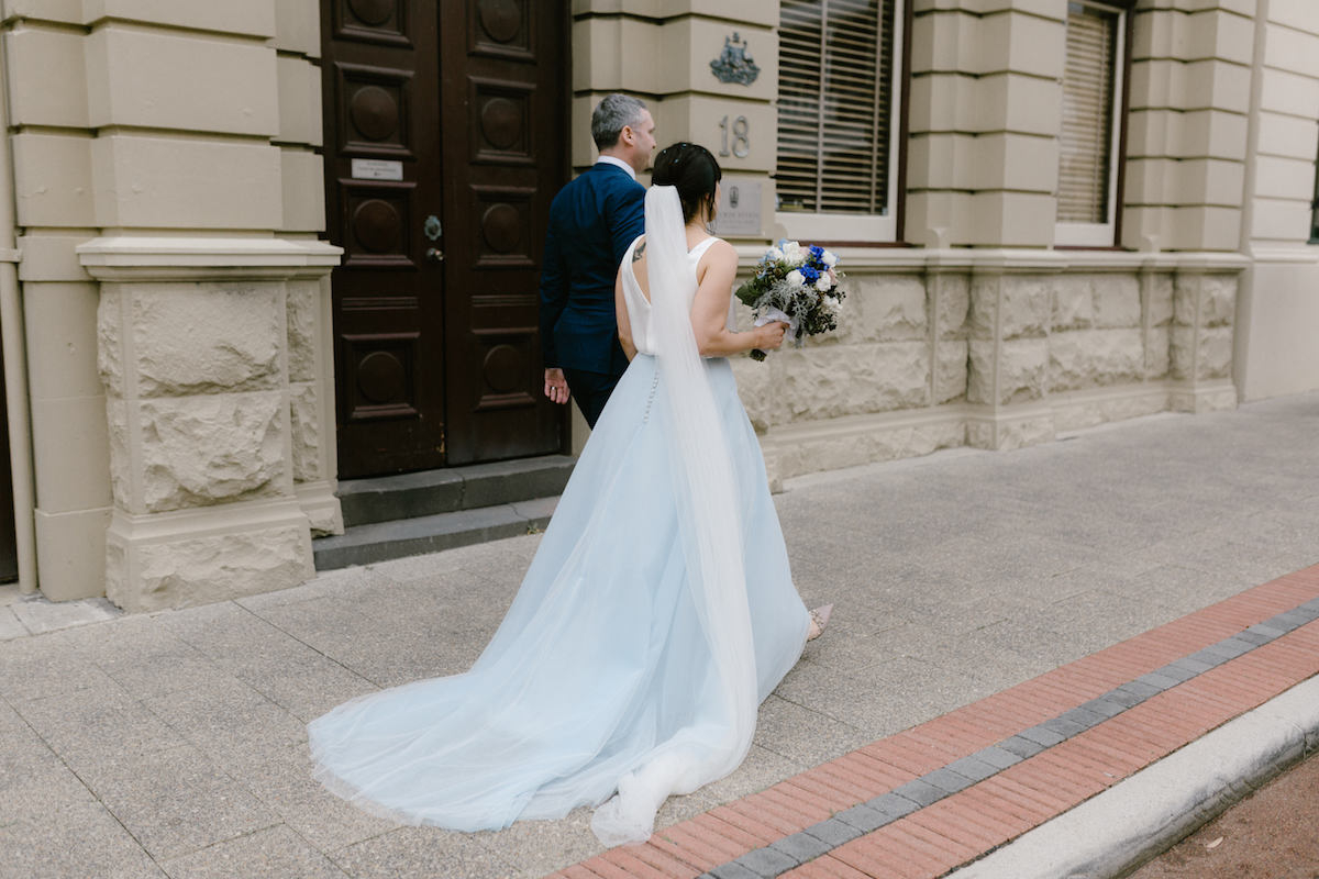 Elvi Design Blue Wedding Dress-333