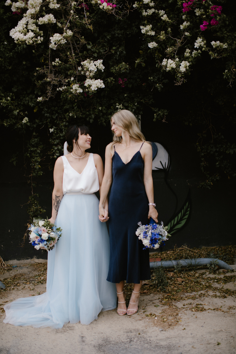 Elvi Design Blue Wedding Dress-398