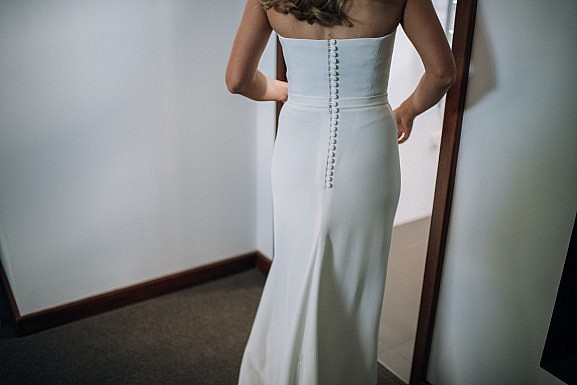 Elvi Design Minimal Silk Wedding Dress Perth-47